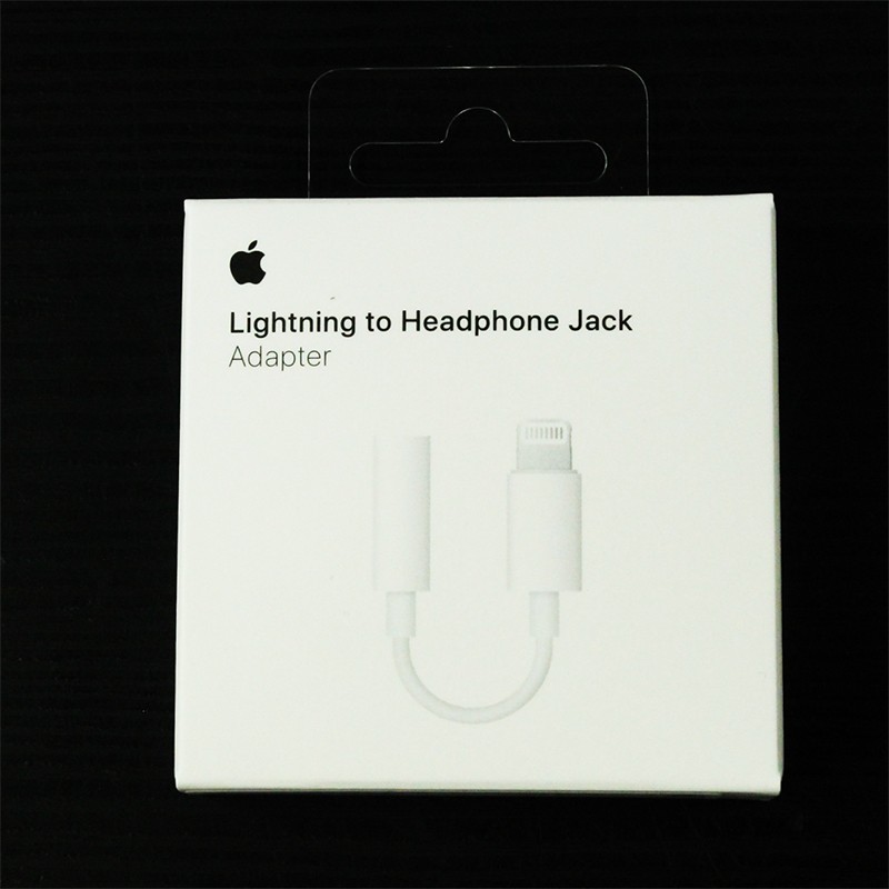 Adaptateur lightning vers jack 3,5mm pour iPhone 7 et 7 Plus